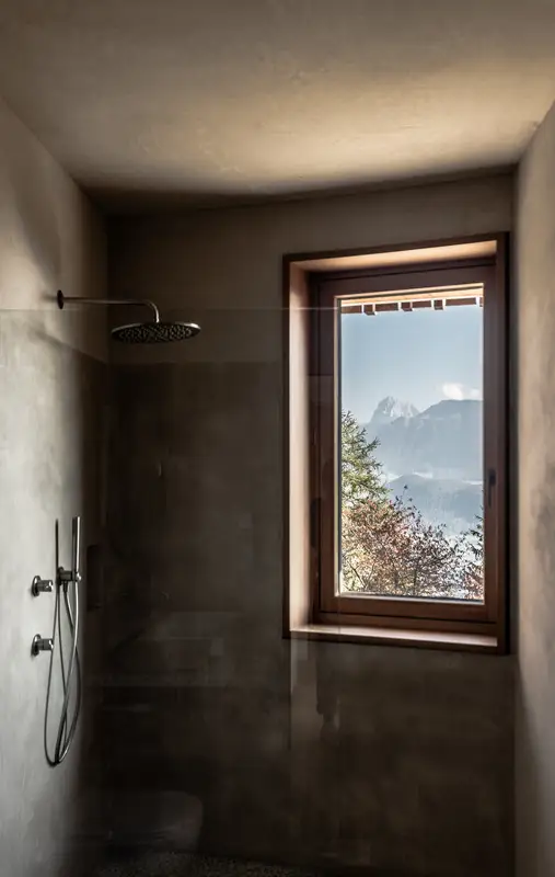 Einäugl — Blick aus der Dusche